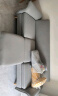林氏家居现代简约布艺沙发客厅折叠沙发床两用棉麻双人沙发小户型家具1012 科技布皓月|2.4m带踏|靠背可调 实拍图