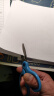 得力(deli)人机造型型学生剪刀 安全圆角刀头 手工DIY剪纸刀 小学生幼儿剪子 颜色随机6074 实拍图
