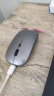 灵蛇（LINGSHE）M175充电无线蓝牙+2.4G双模款轻音鼠标 笔记本电脑  太空灰 蓝牙+2.4G双模轻音版 实拍图
