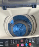 志高（CHIGO）全自动洗衣机 波轮宿舍迷你小型家用 洗烘一体 智能洗脱一体机 大容量 风干 【8.5Kg-蓝光洗护-强动力电机】 实拍图