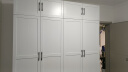 金经金属钢制北欧简约衣柜家用卧室收纳小户型组合衣橱带顶柜长1米二抽 实拍图