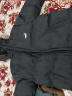男士羽绒棉服冬季2023新款加绒加厚美式棉衣外套潮牌男生迷彩棉袄 黑色 5XL 晒单实拍图