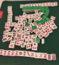 劲邦麻将牌家用手搓仿玉石大号手打麻将136张 绿色46号+桌布JB0255 实拍图