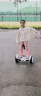 领奥电动儿童平衡车3-6-12岁智能体感10岁到15岁成人腿控自动平行车 K6越野白54V【三控+APP+炫光轮】 实拍图