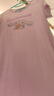 Hello Kitty女童睡裙儿童莫代尔睡衣夏薄女孩裙子宝宝家居服0102紫150cm 实拍图