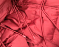 歌莉娅 新年红品羽绒服女款红色新中式盘扣鹅绒服外套1BNR8D200 53R椒红 M 实拍图