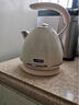 一特（EnTech）2000W速热烧水壶 家用恒温智能语音电热水壶 保温加厚304不锈钢电茶壶自动断电 大容量 1.6L ET803奶白色 实拍图