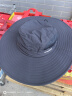 神火（SupFire）夏季防晒帽男女士遮阳渔夫帽登山帽子户外骑行钓鱼防紫外线太阳帽 实拍图