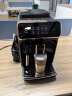 飞利浦（PHILIPS）黑珍珠Plus咖啡机 意式全自动家用现磨咖啡机 办公室研磨一体机奶泡系统 触控屏 EP2124/72 实拍图