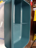 美厨（MAXCOOK）微波炉饭盒 大容量加深3格学生便携式饭盒上班族1200ml 便当盒 1.2L深蓝色MCFT274 晒单实拍图