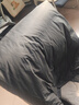 鸭鸭（YAYA）新国标羽绒服女长款2022年冬季新款过膝加厚极寒保暖休闲外套FL 黑色 S (155) 实拍图