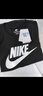 耐克(NIKE)春夏女短袖T恤 纯棉 运动休闲 时尚简约 DX7907-010 黑色M 实拍图