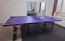 双鱼 乒乓球桌室内家用可折叠 移动带轮乒乓球台 JD200附网架赞商品 实拍图
