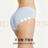 ubras女士内裤女抗菌底裆中腰三角裤豆蔻绿色+奶酪黄色+沐光橙色XL 实拍图