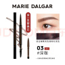 玛丽黛佳（MARIE DALGAR）自然生动眉笔不易晕染双头画眉笔+替换芯 03深咖 适合偏栗/棕红发色 0.2g 实拍图