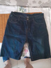 啄木鸟夏季薄款牛仔短裤男直筒五分裤工作上班耐穿5分裤宽松弹力中裤子 021黑灰色+021蓝色 36 实拍图