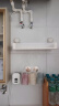 太力厨房调料置物架吸盘壁挂免打孔放调料品厨房用具收纳架白色40CM 实拍图
