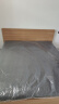 全友家居 床简约卧室家具木板床  1.8米北欧原木色双人床 实拍图