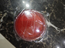 西玛（SIMAA） φ80mm透明圆形财务快干印台印泥 办公用品 红色21531 实拍图
