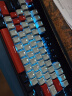 MageGeeMK-STAR 电竞游戏机械键盘 87键拼装键盘 有线背光办公键盘 台式笔记本电脑键盘 黑灰混搭蓝光青轴 实拍图