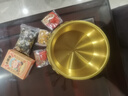 山迪聚宝盆风水黄铜纯摆件办公室店铺开业礼物客厅招财大号铜制百福缸 【掌柜推荐财福双全】肚径约21CM 实拍图