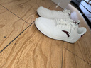 安踏（ANTA）板鞋男鞋秋季新款简约休闲鞋男运动鞋潮流复古滑板鞋户外鞋子男 象牙白/绛红色-4 (百搭) 43 实拍图