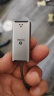 毕亚兹 USB/Type-C转RJ45网线转接头 双口百兆有线网卡转换器免驱动 苹果Mac华为电脑扩展坞外置网口 实拍图