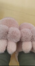 安尚芬 居家棉拖鞋男女士时尚百搭可爱萌兔柔软舒适防滑 情侣鞋 黑色【爱心熊】 36-37 适合35-36 实拍图