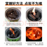 尚烤佳（Suncojia） 烧烤碳 20斤烧烤木炭 无烟取暖木碳 火锅炭 烧烤燃料 条炭空心炭 实拍图