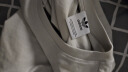 adidas纯棉宽松运动长袖T恤男装阿迪达斯官方三叶草HK2769 轨道灰 S 实拍图
