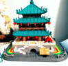 万格积木wange中国风古建筑模型拼图高难度榫卯结构成人拼装玩具乐 陕西西安钟楼6228【1121片】 实拍图