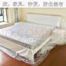 家具防尘膜室内装修防尘布塑料保护膜家用沙发床衣柜一次性遮盖防尘罩盖布 20米长*2.7米宽（带胶） 实拍图