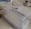 龙士达微波炉饭盒保鲜盒 透明塑料食品密封罐 水果零食冰箱收纳盒 4.4L 实拍图