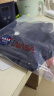 NASA GISS官方潮牌联名t恤男夏季宽松休闲圆领百搭印花五分短袖 深蓝 L  实拍图