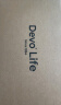 Devo Life的沃软木拖鞋包头半拖情侣款休闲法式拖鞋 3624 深棕色反绒皮 39 实拍图