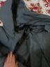 男士羽绒棉服冬季2023新款加绒加厚美式棉衣外套潮牌男生迷彩棉袄 黑色 5XL 晒单实拍图
