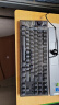 RK ROYAL KLUDGE R87客制化机械键盘热插拔轴电竞游戏台式电脑有线网吧有线外设 黑色白光18键插拔 单光 K黄轴(47gf线性) RK 实拍图