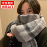 风采兔 2022新款韩系学院假两件polo领外穿针织衫女秋冬宽松慵懒软糯毛衣潮ins 白色 均码 实拍图