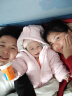 童泰秋冬3月-2岁婴儿衣服男女夹棉连体连帽哈衣TS04D476 粉色 90 晒单实拍图
