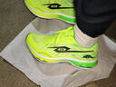 TANSHEZHE弹射者黑马3.0碳板跑鞋网面竞速训练中考体考体测碳板跑鞋田径鞋 荧光绿【建议拍大一码】 39 实拍图