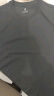 京东京造【抗菌小白T】t恤男短袖男5A抑菌新疆棉男士T恤 深灰M 实拍图