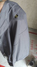 鸿赫工作服套装男女春秋长袖劳保服汽修上衣外套工衣厂定制订制工装 D1深灰色【抗皱耐磨 舒适透气】 XL /175上衣（建议130-155斤） 实拍图
