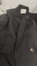 初申春秋小西装女职业通勤休闲西装外套正装S13KF4434 黑色 XL  晒单实拍图