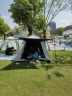 TANXIANZHE探险者帐篷4-5人户外全自动便携式露营公园野餐野外黑胶防晒帐篷 晒单实拍图