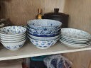美浓烧（Mino Yaki） 【日本原装进口】美浓烧餐具陶瓷碗日式家用米饭碗餐具套装 5.5英寸蓝绘饭碗5件套 实拍图