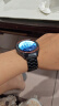 ZNNCO 适用华为手表表带GT4/3/2/Pro/Watch3/4荣耀Magic2不锈精钢属表带 【黑色】46mm表盘通用（22mm口径） 男女士智能运动时尚设计休闲金属表带 实拍图
