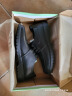 木林森（MULINSEN）男鞋商务皮鞋简约日常休闲单鞋 黑色 40码 SL67341 晒单实拍图