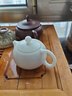 贰号（ERHAO）/陈清宜手工德化白瓷茶壶暖玉瓷泡茶壶陶瓷功夫壶素烧/西施壶 实拍图