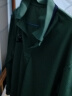 皮尔卡丹（pierre cardin）【5万+已加购】高端长袖t恤男士中年商务休闲上衣宽松翻领polo 衫 6618薄荷绿【冰凉透气不起球】 165/M建议115斤以内 实拍图