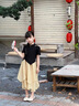 西儿 儿童汉服鞋子女童2024年新款凉鞋绣花鞋新中式皮鞋古风马面裙鞋 米色30码-内长约18.5cm 晒单实拍图